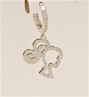 Orecchini Vidali Gioielli Donna in Argento Zircone ORAR-10-34 - ORAR-10-34